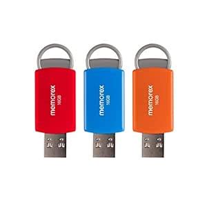 Memorex 16GB 3pk Flash Drive USB 2.0 - (32020001623) : Amazon.in ...