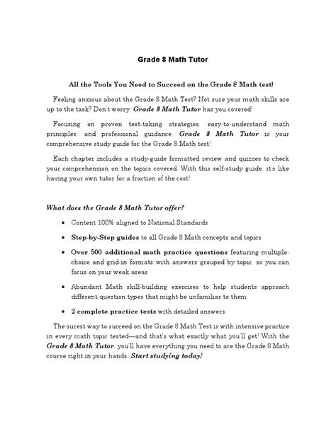 Image result for 8th Grade Math Tutor