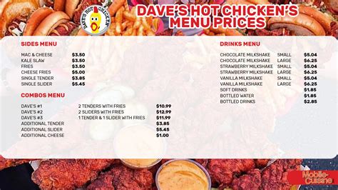 how much is davebcs hot chicken