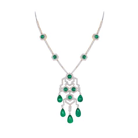 Mohar x Gemfields Drop Long Necklace