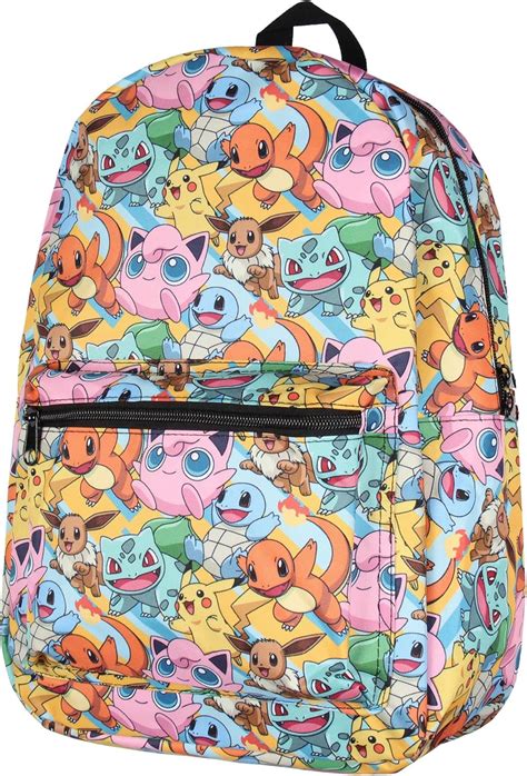 Bioworld Pokemon Backpack - Pikachu, Squirtle, India | Ubuy