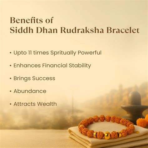 Kashi Siddh Dhan Rudraksha Bracelet – HEALINGGEMS