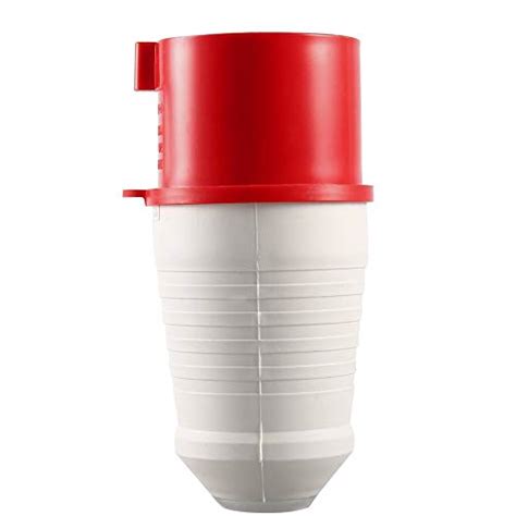 Buy 5pin Industrial Plug & Wall Socket, Red 415V 32 Amp 5pin Industrial ...