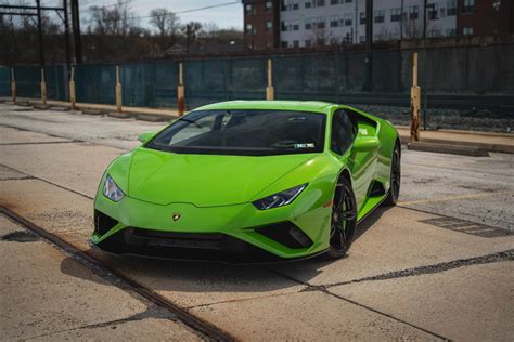 Lamborghini Huracan Neon Green