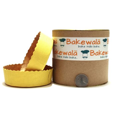Buy Novacart Cake Baking Paper Moulds - Pastel Yellow - 12 Pieces ...