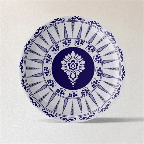 Elegant Blue Pottery Art for Every Space Wall Plate – Nestroots