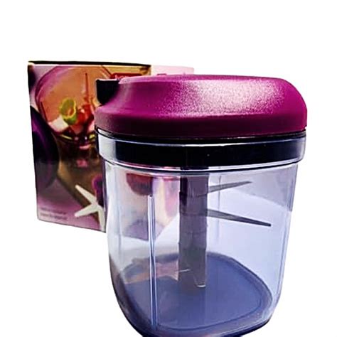Premium Chopper, Purple Color Handy Manual Quick Onion Square Chopper ...