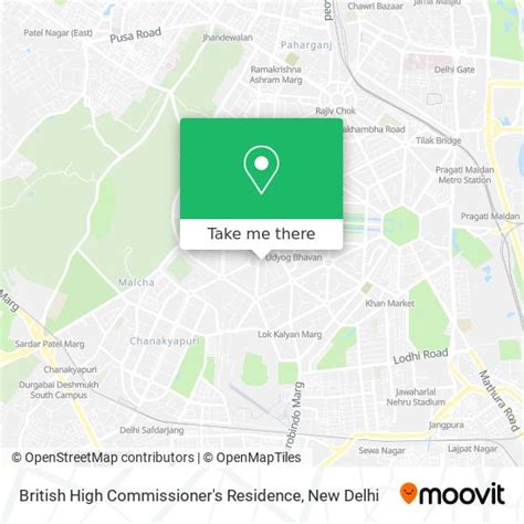 How to Get to British High Commissioner's Residence in Delhi by Bus or ...