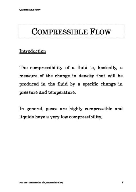 Image result for Compressible Flow