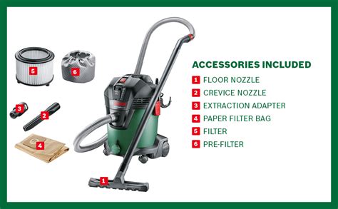 Bosch AdvancedVac 20 1200 W Wet and Dry Vacuum Cleaner with Blowing ...