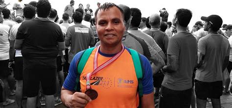 Former Marine Commando and disabled ironman athlete Praveen Teotia ...