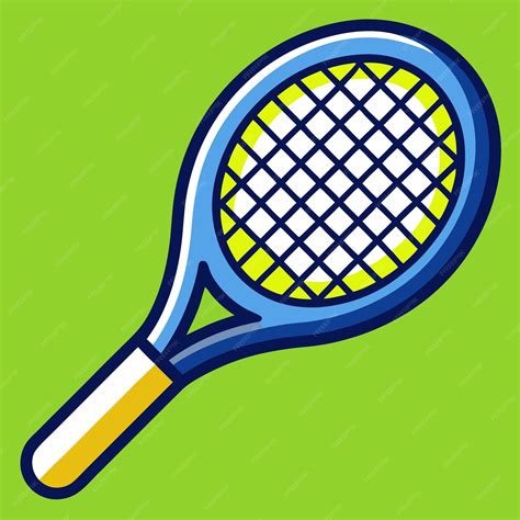 Premium Vector | Dynamic Tennis Racket Clip Art for Sports and ...