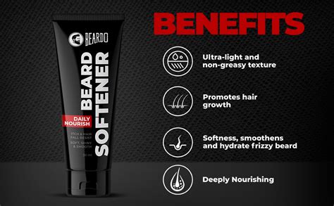 Beardo Beard Softner, 50g | Beard cream for men | Frizz-free, detangled ...