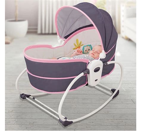 Mastela 5 In 1 Rocker and Bassinet Rocker 0M+, Pink