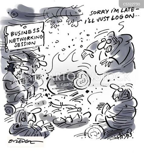 Business Networking Cartoon 的图像结果