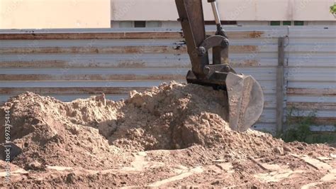 Image result for Small Backhoe Digging
