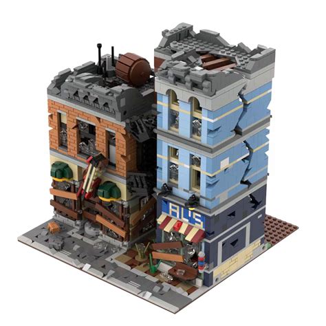Buy PHYNEDI Detectives Office - Apocalypse Version Bricks Model ...