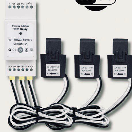 TUYA PC473 3-Phase Energy Meter Teardown: CT Clamp & CB3S Module Insights