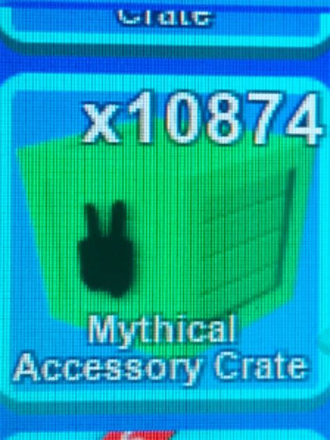 Mining Simulator Roblox Mythical pet Accessory Crate, Hobbies & Toys, Toys & Games on Carousell