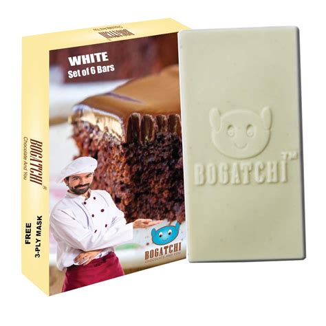 BOGATCHI Cooking Chocolate Bar| Compound Chocolate |Gluten Free |White ...