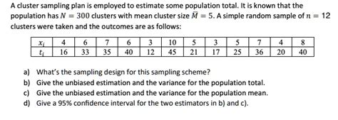 Image result for Estimated Sample Proportion and Variance Cluster Sampling