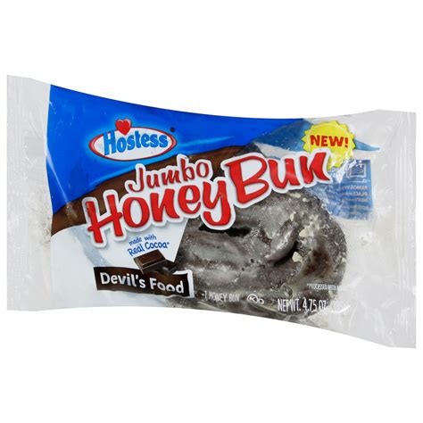 Hostess Jumbo Devil's Food Honey Bun 4.75 oz 4.75 oz | Shipt