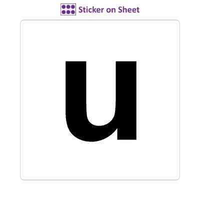 Letter Little U Black and White Clip Art PNG 的图像结果