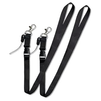 Mgbmyltm 2PCS Lanyard for ID Card, Retractable ID Card Holder Black ...