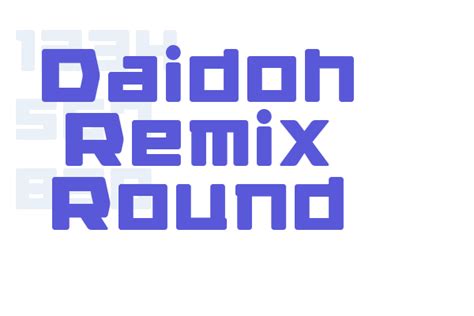 Daidoh Remix Font Family : Download Free for Desktop & Webfont