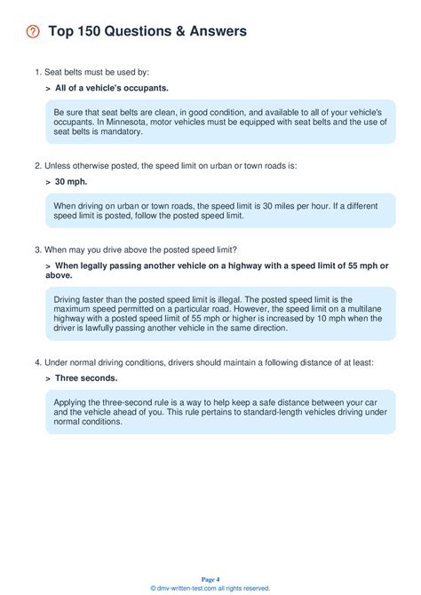 FREE Minnesota Permit Test - Real 2026 DMV Test Questions