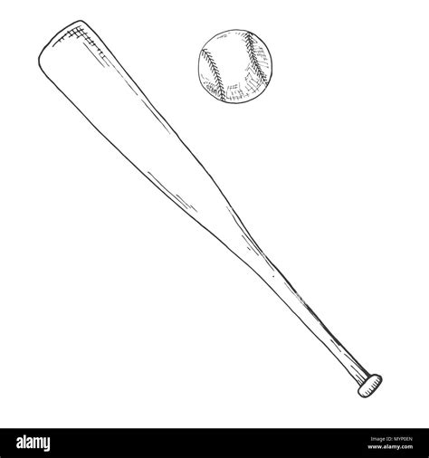 How To Draw A Realistic Baseball Bat