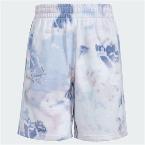 adidas AOP ICE WASH FT SHORT - Blue | Free Shipping with adiClub