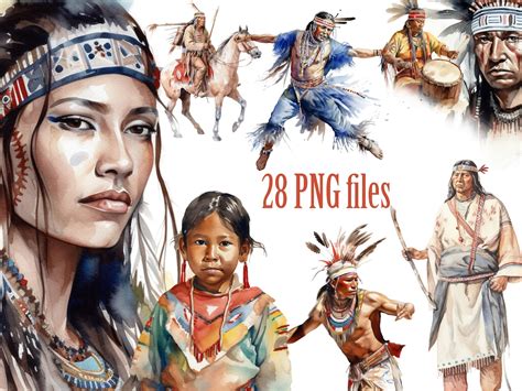 Native Americans Clipart,indians Clipart,native American Dancer,indian ...