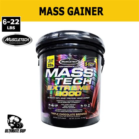 MuscleTech Mass Gainer Extreme 的图像结果