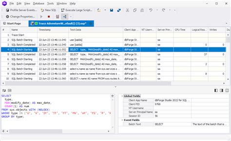 Image result for Tracing Event SQL Server Profiler