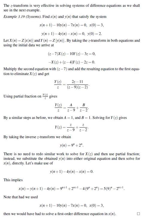 Image result for Difference Equation Example