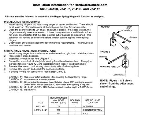 Image result for How to Install Spring Hinge