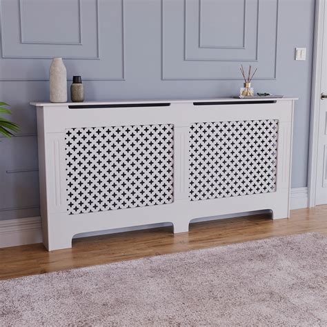 Lassic | Vida Designs Oxford Radiator Cover, Extra Large | Shelving ...