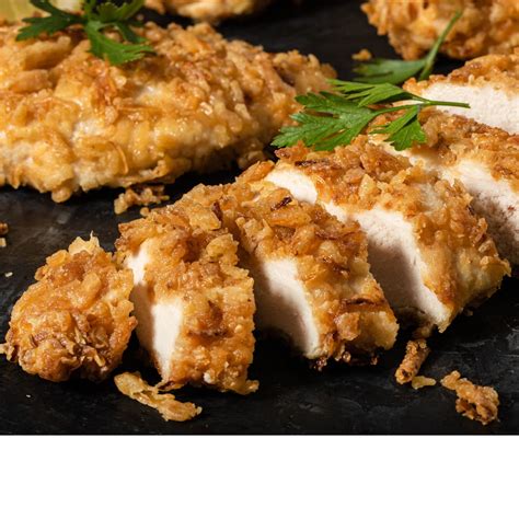 French's Crunchy Onion Baked Chicken Recipe | French's