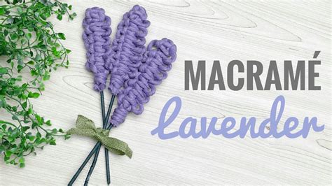 Image result for Lavender Micro Macrame YouTube Tutorial