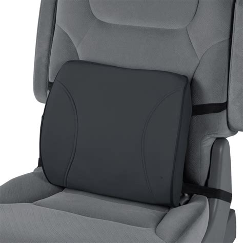 Lumbar Back Support Seat Cushion Portable Memory Foam by Motor Trend ...