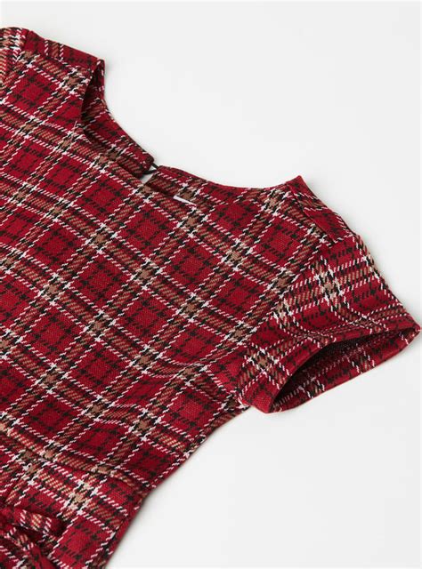 Buy Girls Checked A-line Dress Online at just Rs. 699.0 - 1000016152719 ...