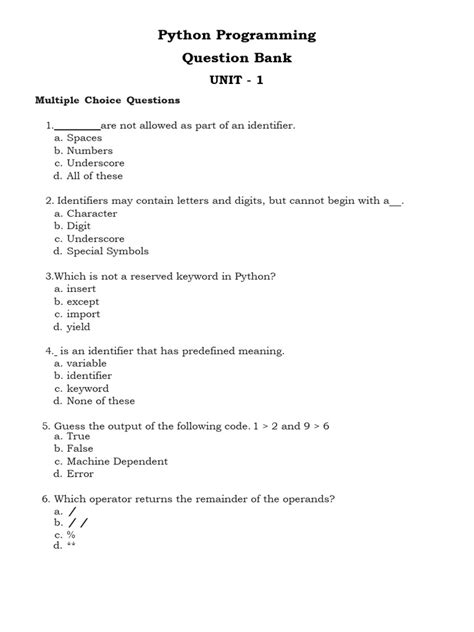 Image result for Python Programming Basic Questions