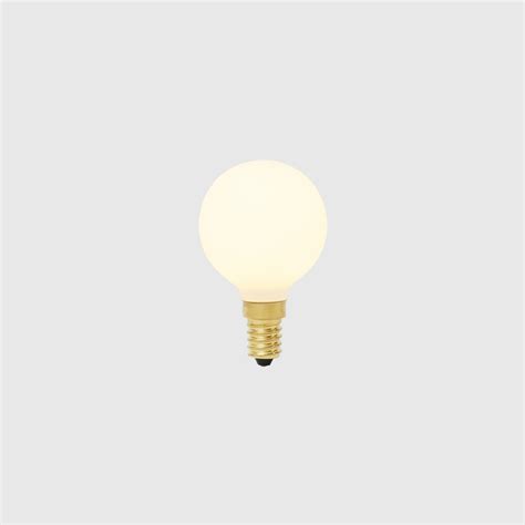 Sphere I E14 Dim-to-Warm LED Bulb | 4W Small Matte White Bulb ...