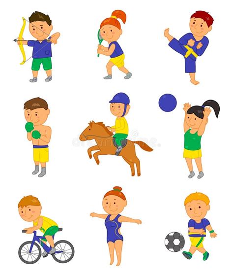 Olympic Sports Cartoon 的图像结果