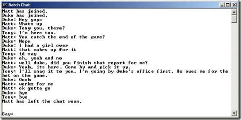 Chat Application Using Batch File 的图像结果