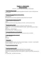 Image result for Chapter 7 Study Guide