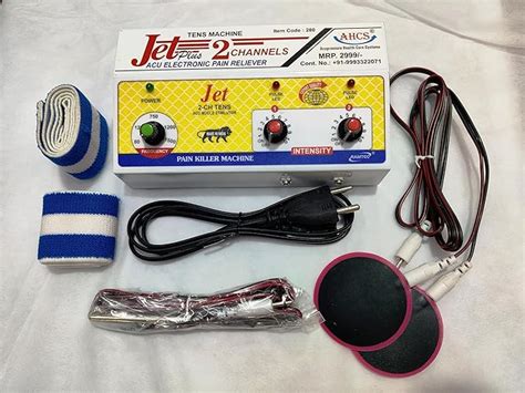 AHCS Acupressure Acupuncture Stimulator Machine (2 Channel Machine ...