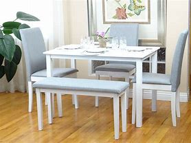 Image result for Kitchen Rectangle Table and Chairs