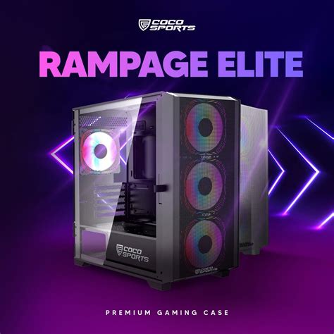 Rampage ELITE- M ATX With Type C & USB Port